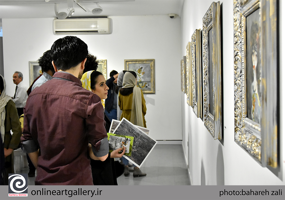 گزارش تصویری نمایشگاه نقاشی های حسینعلی ذابحی در گالری هور (بخش دوم)